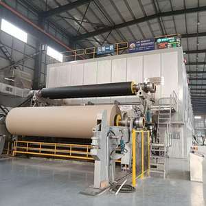 Fabricante de papel, planta de reciclaje de cartón de alta velocidad, revestimiento de prueba artesanal, máquina de fabricación de papel Kraft - Product Image 1
