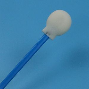 Éponge à tête ronde de 30 mm sans peluches, bâtonnet de nettoyage circulaire en mousse pour salle blanche - Product Image 1