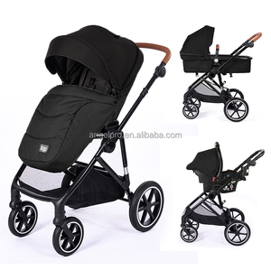 Passeggino Multifunzionale 3 in 1 EN1888-1:2018+A1:2022 Economico Grigio per Logo Personalizzato - Product Image 4