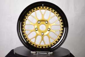 Pengzhen ชุด2ชิ้นปลอมแปลง19นิ้วสีทอง5X130รูขอบรถอะลูมิเนียมอัลลอยใหม่สำหรับ<span class=keywords><strong>1990</strong></span> <span class=keywords><strong>Porsche</strong></span> <span class=keywords><strong>Carrera</strong></span> - Product Image 3