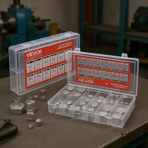 Kit d'assortiment de bouchons et de raccords pour tuyaux VEVOR JIC, 72 pièces, pièces de raccords hydrauliques en alliage d'aluminium - Product Image 2