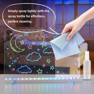 Set di Tavole Luminose LED Ultrasottili A4 <span class=keywords><strong>per</strong></span> Artisti, Kit Professionale <span class=keywords><strong>per</strong></span> Disegno e Schizzi <span class=keywords><strong>per</strong></span> Bambini e <span class=keywords><strong>Adulti</strong></span> - Product Image 3