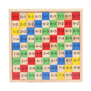 <span class=keywords><strong>Table</strong></span> <span class=keywords><strong>de</strong></span> <span class=keywords><strong>Multiplication</strong></span> en Bois Montessori Nouveau Design pour l'Apprentissage des Enfants - Jeu Éducatif et Outil Pédagogique pour l'Enseignement des Mathématiques en Gros - Product Image 1
