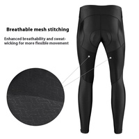 Pantalones de Ciclismo Ajustados con Acolchado de Gel 3D Unisex, Tallas Grandes, Transpirables, de Secado Rápido, Antibacterianos, para Ciclismo al Aire Libre, Venta al Por Mayor