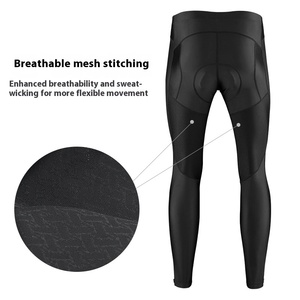 Pantalones de Ciclismo para Hombre al por Mayor con Acolchado de Gel 3D, Largos, Transpirables, de Secado Rápido, para Bicicleta de Montaña y Carretera, para Ciclismo al Aire Libre - Product Image 3