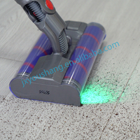 2 brosses lisses pour tapis de sol à rouleaux souples pour DY V7 V8 V10 V11 V15 Tête de brosse pour aspirateur électrique Pièces détachées Accessoires LED