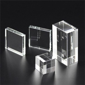 Noble, venta al por mayor, alta calidad, K9, Cubo de cristal de sublimación en blanco para grabado, placa de escritorio, regalos, premio de trofeo - Product Image 3