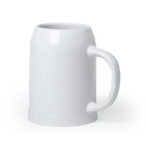 Jarra de cerveza de cerámica de 700 ml, merchandising personalizado - Product Image 1