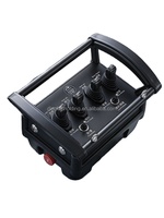 Contrôleur de joystick sans fil industriel pour système hydraulique de grue montée sur camion, fonctionnement multicanal, commande d'urgence