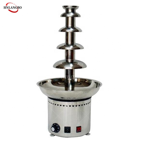 Электрическая машина для изготовления шоколадных фонтанов из нержавеющей стали