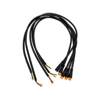 Connecteur circulaire M8 PVC 250V basse intensité mâle-femelle avec broches en cuivre étamé pour équipement solaire mini hors réseau