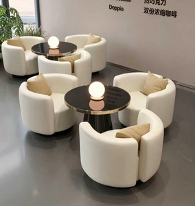 Fauteuil simple confortable pour hôtel, café, bureau, réception et salle de négociation – Idéal pour l'espace commercial et de loisirs - Product Image 1