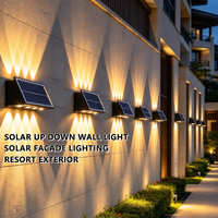 Applique Murale Solaire Extérieure Étanche à LED pour Marches, Rechargeable, pour Jardin, IP65, Personnalisable OEM, Qualité Contrôlée