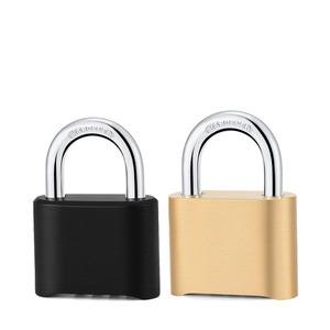 Vente chaude transfrontalière serrure à combinaison serrure de tiroir cadenas à combinaison à 4 roues cadenas à faisceau combinaison cadenas en alliage de Zinc - Product Image 5
