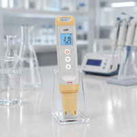 Pena Penguji PH ORP Digital LCD Portabel Multi-parameter untuk Analisis Kualitas Air pada Cairan & Pengujian Sampel Volume Kecil
