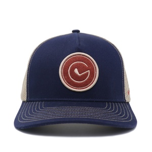 Gorra de Golf Personalizada de Alta Calidad, Bicolor, Unisex, con Apliques de Terciopelo, Logotipo Bordado, para Hombre y Mujer - Product Image 2