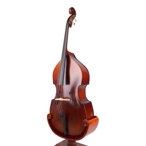 Hot Bán Colourful Bóng Varnish Maple Bass Đôi Với Spruce Top Và Chuỗi Thép - Product Image 2