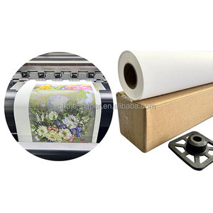 Bán hot chất lượng cao chuyên nghiệp Trắng nghệ sĩ vải cuộn giá tốt nhất Polyester Chất liệu vải cuộn - Product Image 4