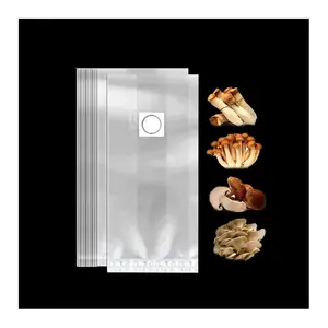 High Temperature Resistance Plastic PP Autoclave Mushroom Filter Grow Bag