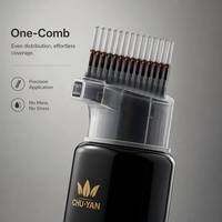Krim Pewarna Rambut Permanen Cepat 5 Menit Menutupi Uban Berbahan Dasar Tumbuhan Herbal Bebas Amonia Kelas Kosmetik 100ml OEM Private Label Rambut