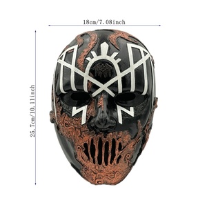 Masques de Guitariste de Groupe Rock en Résine pour Cosplay et Accessoires de Fête - Modèle <span class=keywords><strong>MJ23</strong></span> pour l'Approvisionnement Transfrontalier - Product Image 5
