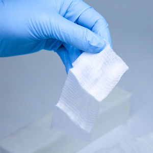 ผ้าก๊อซทางการแพทย์แบบไม่ผ่านการฆ่าเชื้อ ขนาด 7.5x7.5 ซม. 4 ชั้น ผลิตจากใยฝ้ายดูดซับ สำหรับใช้ทางการแพทย์ - Product Image 6