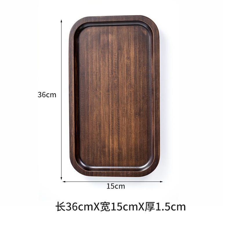 Rectangle couleur noyer, 36*15*1.5CM
