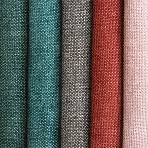 SIDI Branch Venta al por mayor Hometextlite Tela de lino <span class=keywords><strong>Falx</strong></span> de tacto suave sostenible Tela de cortina de poliéster de moda - Product Image 5