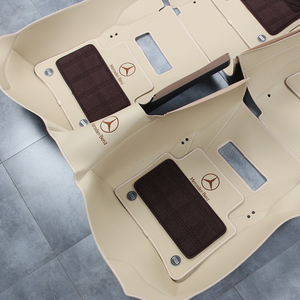 Juego de Alfombrillas Personalizadas de Lujo para el <span class=keywords><strong>Interior</strong></span> del Automóvil GANE 360 para Mercedes Benz, 5 Piezas, 10 mm de Grosor - Product Image 3