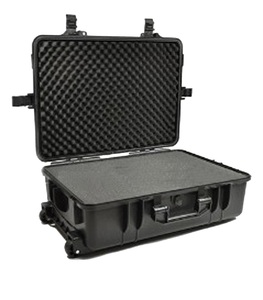 Çin Özel Üretimli PP Malzemeli İki Tekerlekli IP67 Dereceli Siyah Renkli Koruyucu Alet Çantası Model HT9065T - Product Image 6