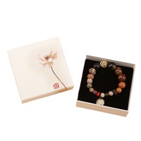 Boîte d'emballage classique en papier vintage en gros pour bijoux, carrée et rectangulaire, pour bracelets, pinces à cheveux, badges, colliers, perles de Bouddha