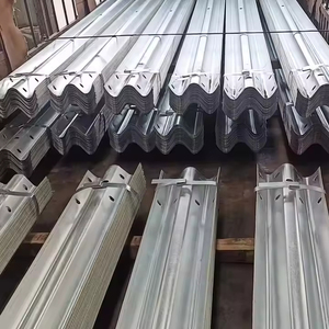 Hot <b>dip</b> galvanized W beam highway guardrail customized steel plate traffic anti-collision guardrail ASTM ce certification can be - Product Image 4