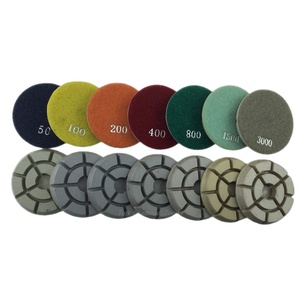 Coussinets de polissage pour béton Super brillants, 1 à 3 pouces, tapis de sol en résine, diamant - Product Image 1