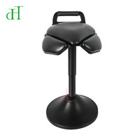 Chaise d'assise active à base oscillante pour correction de posture, idéale pour le travail sur ordinateur et le bureau