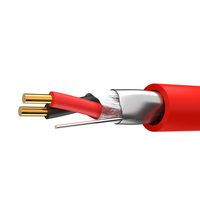 Cable de alarma contra incendios 4C/14AWG sólido FPL PH90 PH120 resistente al fuego, de 2 o 4 núcleos, 1.5mm o 2.5mm, blindado y con clasificación para alarma contra incendios.