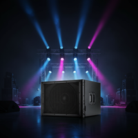 AUDIOPEAK Audio HDL 18-AS Subwoofer professionnel pour sonorisation, enceinte Line Array, alimentation passive, boîtier en bois portable