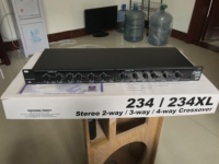 Égaliseur de traitement stéréo 2/3/4 voies en métal de haute qualité 234XL avec audio haute résolution pour les spectacles sur scène