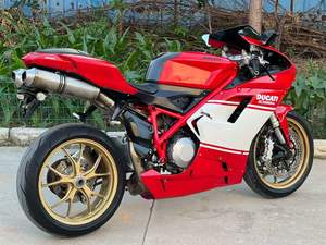 Motocicleta Italiana Superbike Ducati 848 <span class=keywords><strong>600</strong></span>-1000CC, 6 Velocidades, Embrague Húmedo, Chasis Trellis, Control DTC, Rendimiento en <span class=keywords><strong>Pista</strong></span> y Carretera - Product Image 5
