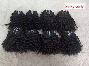 Letsfly - Extensiones de Cabello Humano Rizado 9A al por Mayor, Ondulado y Rizado Afro, Paquetes de Cabello de 42 Gramos, Negro Natural, Color Marrón Mixto - Product Image 4