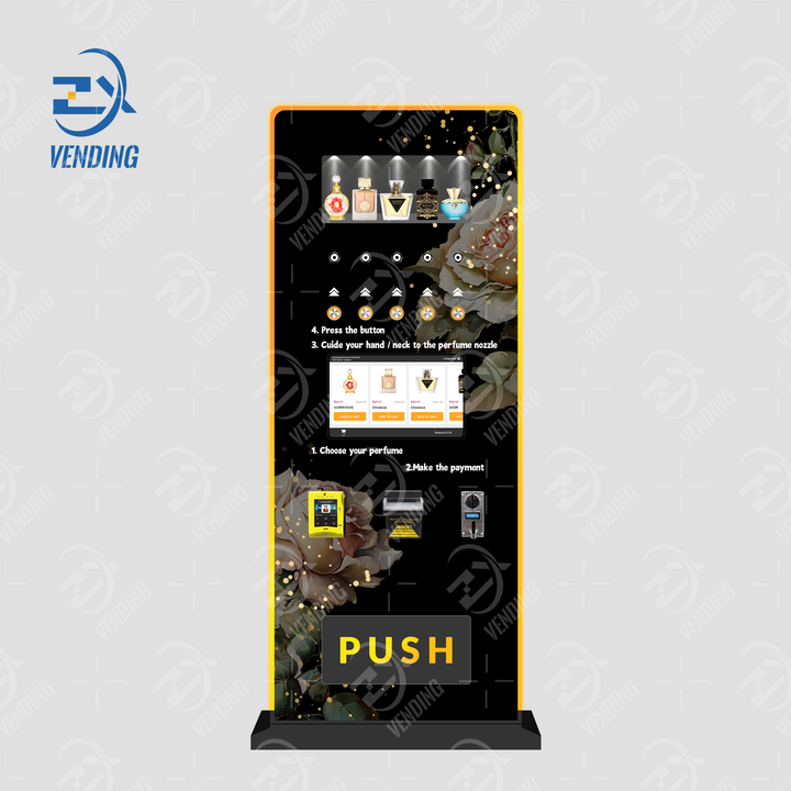 Smart Cologne Vending Machine - Wall Mounted Perfume Sprayer