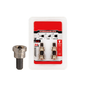 Juego de puntas de destornillador magnéticas con cabeza Phillips, acabado cromado, kit de herramientas para bricolaje - Product Image 1