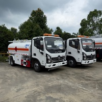 Camion-citerne Foton en acier au carbone de petite taille 5m³ 6m³ Diesel avec distributeur de carburant