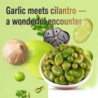 Nueces Mixtas Tostadas y Judías Verdes de Textura Dura, Snacks Diarios con Sabor Salado, Habas para la Oficina o el Dormitorio, con Sabor a Ajo