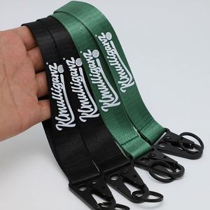 Porte-clés en tissu personnalisé avec logo Mulliganz Golf Apparel, robuste, tactique, avec crochet d'aigle, pour cadeau promotionnel de marque - Product Image 1
