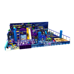 Parc d'attractions intérieur doux, personnalisé, grande aire de jeu pour bébés, avec blocs de construction EPP et fosse à sable, - Product Image 2