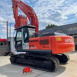 Excavadora de cadenas usada de 20 toneladas Hitachi EX200, motor ISUZU de Japón, modelo 2024, excelente estado, componentes principales, motor incluido 1 - Product Image 1