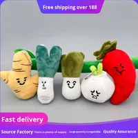 Schattig groente- en fruithanger, ui, gember, knoflook sleutelhanger, pluche pop, unisex, PP katoen gevuld, onderzeese arbeid, hotpot restaurant