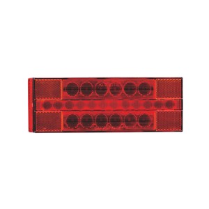 Kit d'éclairage LED 12V pour remorque, personnalisable avec <span class=keywords><strong>logo</strong></span>, homologué DOT SAE, étanche IP67, robuste, feu arrière, de frein et de stop - Product Image 4