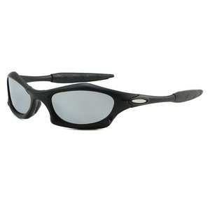 Nuevas gafas de sol de ciclismo antivaho UV400 de moda transfronterizas con marco semimetálico de correa ajustable para hombres - Product Image 2