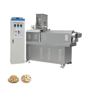 grain products Artificial meat soybean meat analogues making machines soya protein processing line